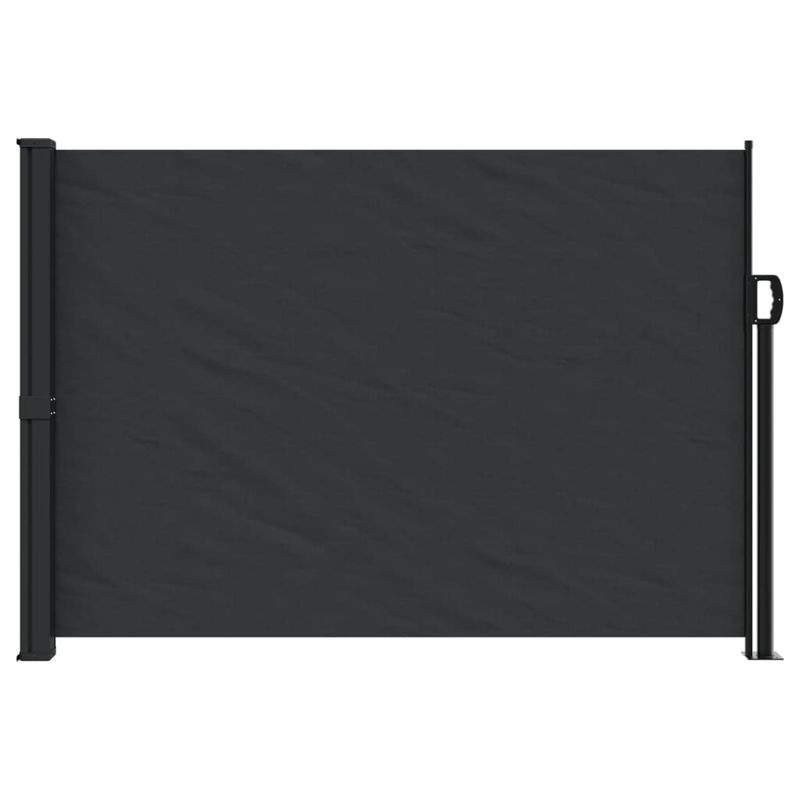 Casa si Gradina - Gradina si terasa - Umbrele si pavilioane - Umbrele - Copertina laterala retractabila, negru, 140x600 cm - Infinity.ro