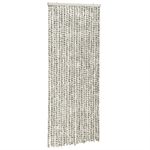 Casa si Gradina - Textile si covoare - Rulouri si jaluzele - Perdea pentru insecte gri deschis si gri inchis100x230cmchenille - Infinity.ro