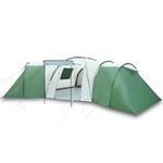Sport si Outdoor - Camping - Corturi camping - Cort de camping pentru 12 persoane, verde, impermeabil - Infinity.ro