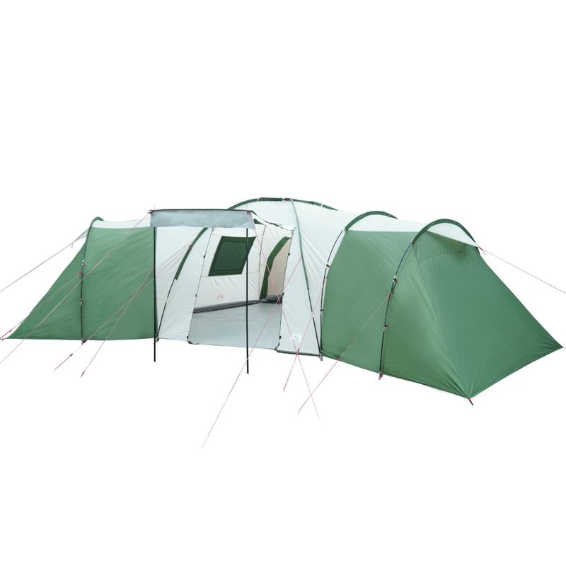 Sport si Outdoor - Camping - Corturi camping - Cort de camping pentru 12 persoane, verde, impermeabil - Infinity.ro