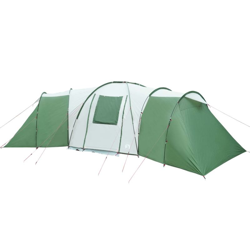 Sport si Outdoor - Camping - Corturi camping - Cort de camping pentru 12 persoane, verde, impermeabil - Infinity.ro