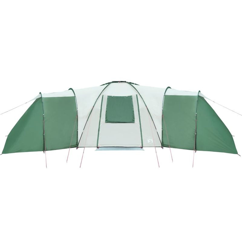 Sport si Outdoor - Camping - Corturi camping - Cort de camping pentru 12 persoane, verde, impermeabil - Infinity.ro