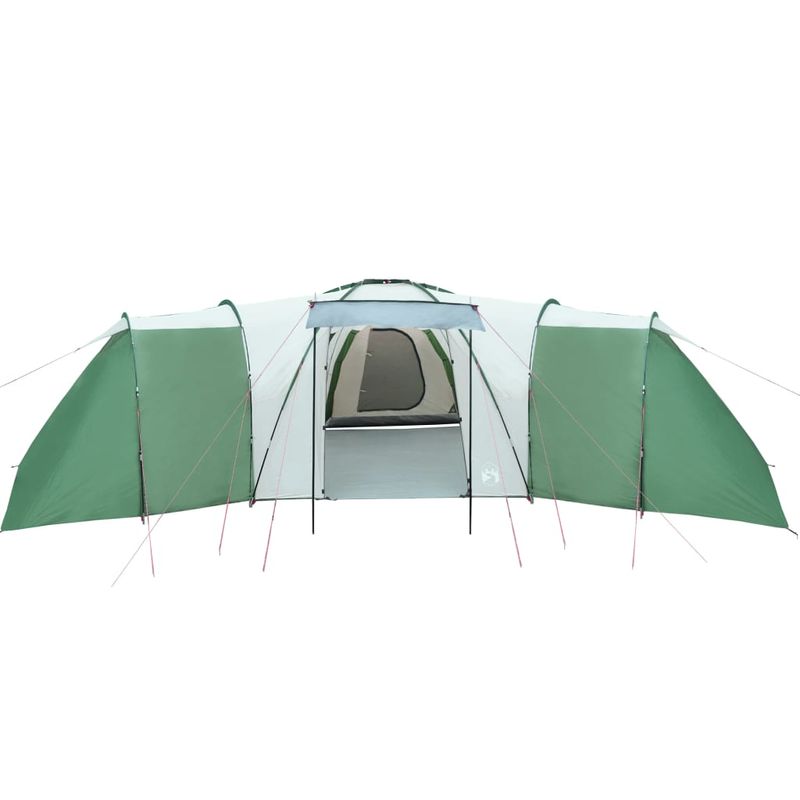 Sport si Outdoor - Camping - Corturi camping - Cort de camping pentru 12 persoane, verde, impermeabil - Infinity.ro
