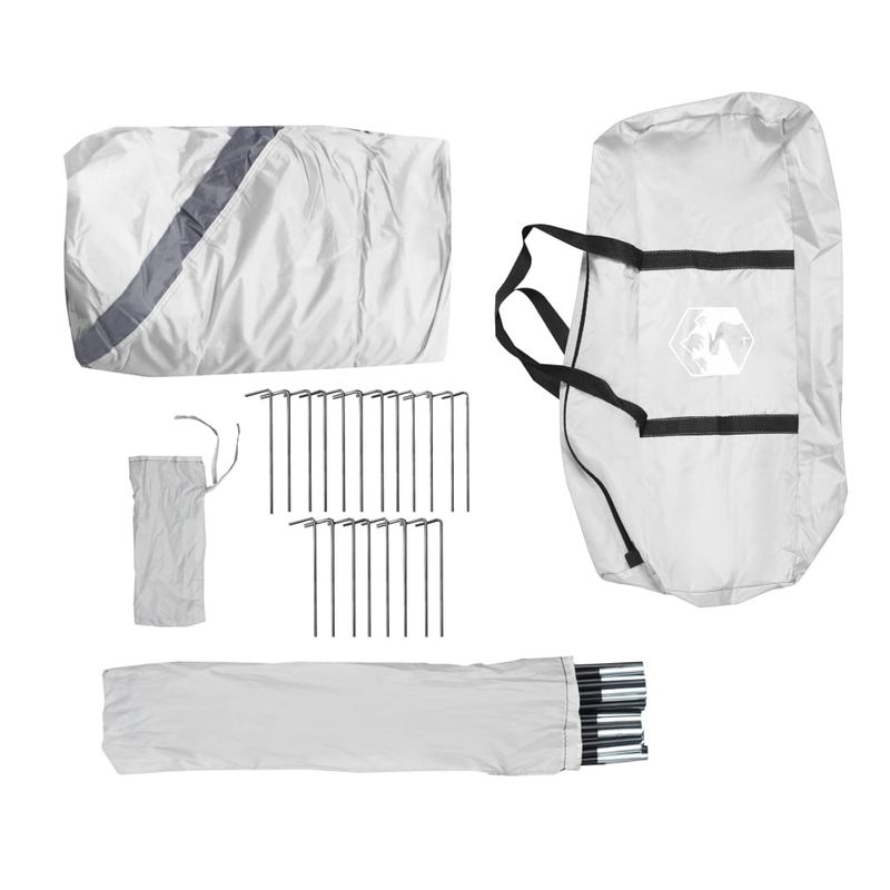 Sport si Outdoor - Camping - Corturi camping - Cort de petrecere, alb, 360x360x219 cm, tafta 190T - Infinity.ro