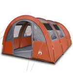 Sport si Outdoor - Camping - Corturi camping - Cort de camping pentru 4 persoane, gri/portocaliu, impermeabil - Infinity.ro