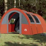 Sport si Outdoor - Camping - Corturi camping - Cort de camping pentru 4 persoane, gri/portocaliu, impermeabil - Infinity.ro