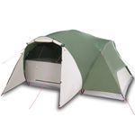 Sport si Outdoor - Camping - Corturi camping - Cort de camping 8 pers. verde, impermeabil, configurare rapida - Infinity.ro