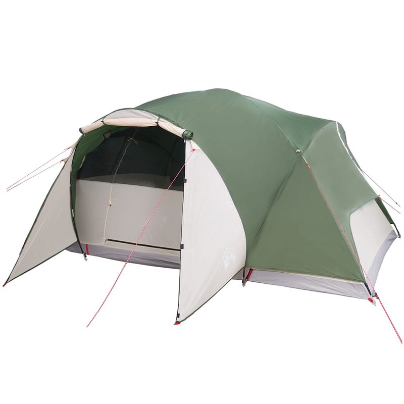Sport si Outdoor - Camping - Corturi camping - Cort de camping 8 pers. verde, impermeabil, configurare rapida - Infinity.ro