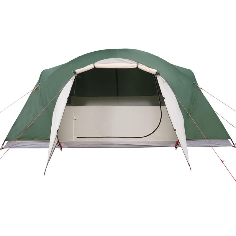 Sport si Outdoor - Camping - Corturi camping - Cort de camping 8 pers. verde, impermeabil, configurare rapida - Infinity.ro