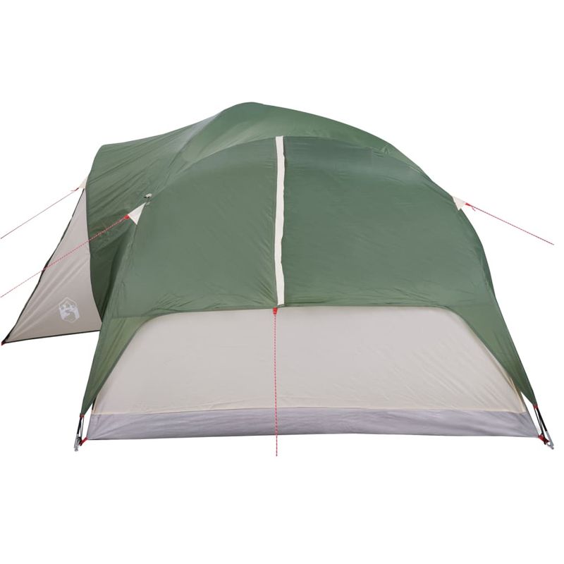 Sport si Outdoor - Camping - Corturi camping - Cort de camping 8 pers. verde, impermeabil, configurare rapida - Infinity.ro