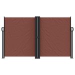 Casa si Gradina - Gradina si terasa - Umbrele si pavilioane - Umbrele - Copertina laterala retractabila, maro, 140x600 cm - Infinity.ro