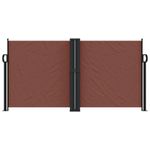 Casa si Gradina - Gradina si terasa - Umbrele si pavilioane - Umbrele - Copertina laterala retractabila, maro, 120 x 600 cm - Infinity.ro