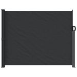 Casa si Gradina - Gradina si terasa - Umbrele si pavilioane - Umbrele - Copertina laterala retractabila, negru, 160 x 600 cm - Infinity.ro