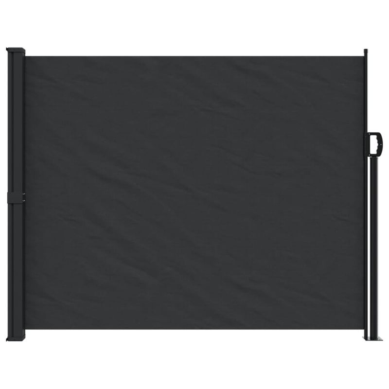 Casa si Gradina - Gradina si terasa - Umbrele si pavilioane - Umbrele - Copertina laterala retractabila, negru, 160 x 600 cm - Infinity.ro