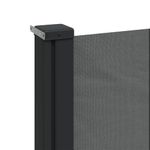 Casa si Gradina - Gradina si terasa - Umbrele si pavilioane - Umbrele - Copertina laterala retractabila, antracit, 220x600 cm - Infinity.ro