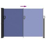 Casa si Gradina - Gradina si terasa - Umbrele si pavilioane - Umbrele - Copertina laterala retractabila, albastru, 140x600 cm - Infinity.ro