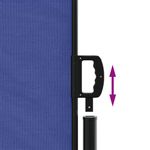 Casa si Gradina - Gradina si terasa - Umbrele si pavilioane - Umbrele - Copertina laterala retractabila, albastru, 140x600 cm - Infinity.ro