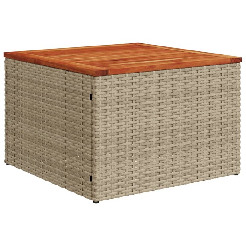Casa si Gradina - Gradina si terasa - Mobilier exterior - Seturi mobila gradina - Set canapele de gradina cu perne, 11 piese, bej, poliratan - Infinity.ro