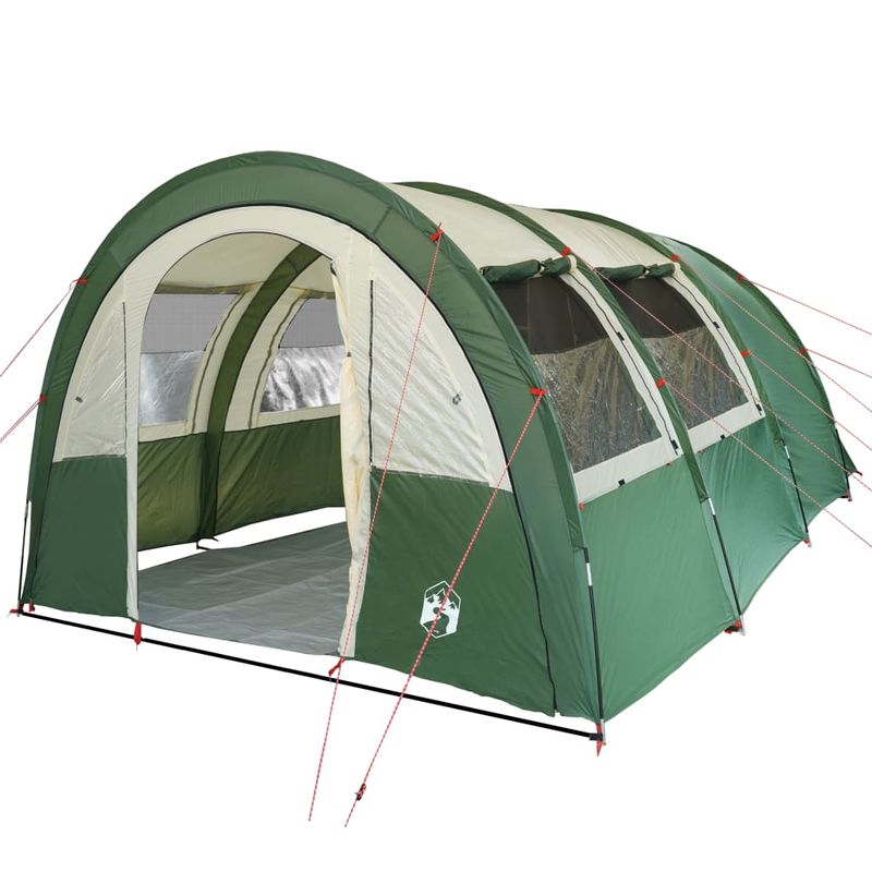 Sport si Outdoor - Camping - Corturi camping - Cort de camping pentru 4 persoane, verde, impermeabil - Infinity.ro