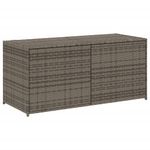Casa si Gradina - Gradina si terasa - Mobilier exterior - Dulapuri si lazi depozitare exterior - Lada de depozitare pentru gradina, gri, 283 L, poliratan - Infinity.ro