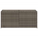 Casa si Gradina - Gradina si terasa - Mobilier exterior - Dulapuri si lazi depozitare exterior - Lada de depozitare pentru gradina, gri, 283 L, poliratan - Infinity.ro