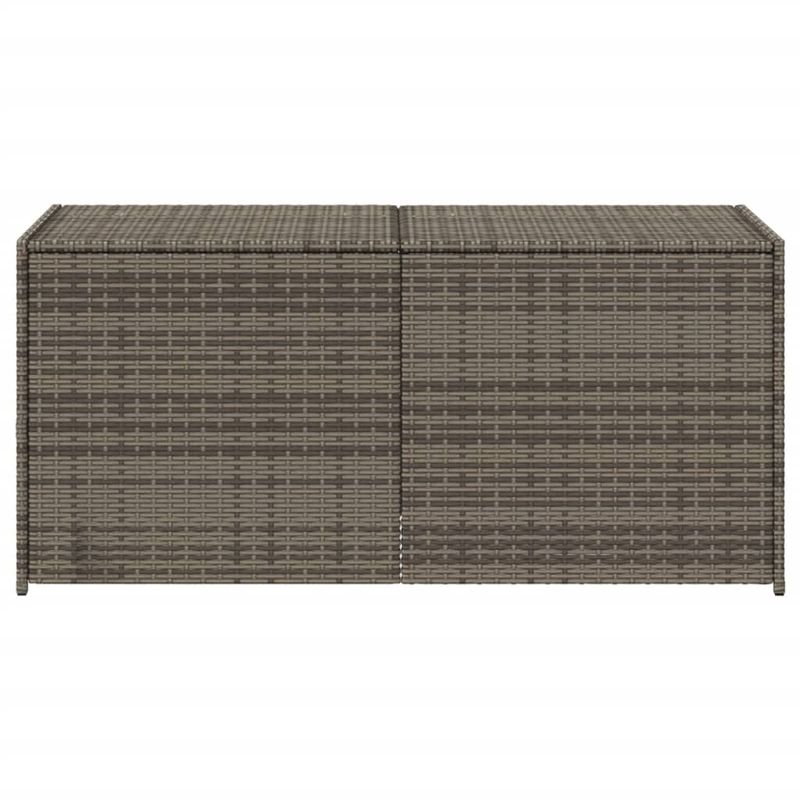 Casa si Gradina - Gradina si terasa - Mobilier exterior - Dulapuri si lazi depozitare exterior - Lada de depozitare pentru gradina, gri, 283 L, poliratan - Infinity.ro