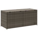 Casa si Gradina - Gradina si terasa - Mobilier exterior - Dulapuri si lazi depozitare exterior - Lada de depozitare pentru gradina, gri, 283 L, poliratan - Infinity.ro