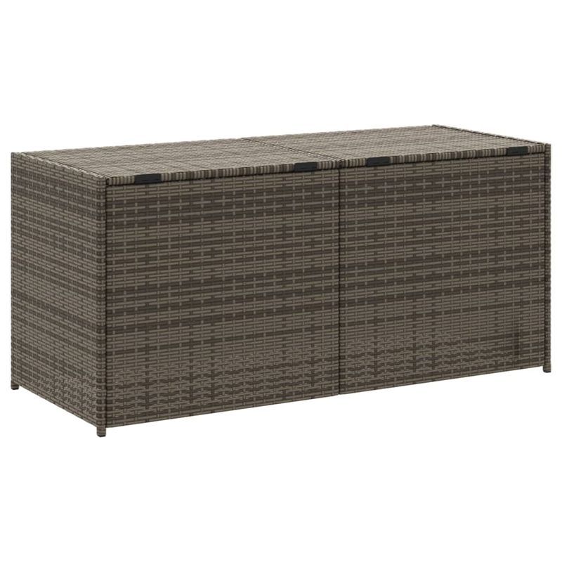Casa si Gradina - Gradina si terasa - Mobilier exterior - Dulapuri si lazi depozitare exterior - Lada de depozitare pentru gradina, gri, 283 L, poliratan - Infinity.ro
