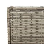 Casa si Gradina - Gradina si terasa - Mobilier exterior - Dulapuri si lazi depozitare exterior - Lada de depozitare pentru gradina, gri, 283 L, poliratan - Infinity.ro