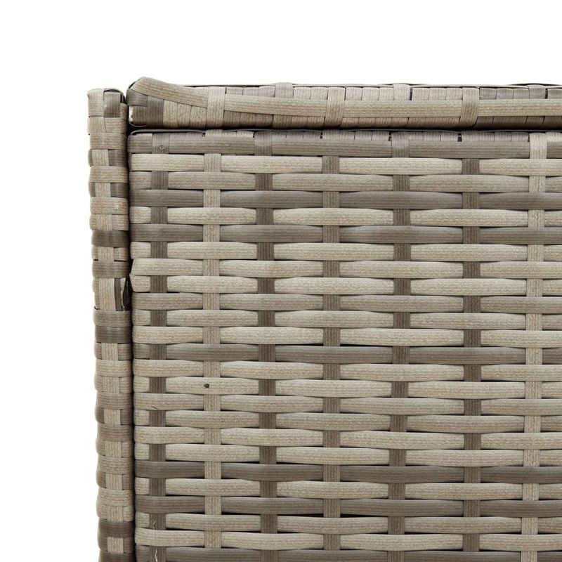 Casa si Gradina - Gradina si terasa - Mobilier exterior - Dulapuri si lazi depozitare exterior - Lada de depozitare pentru gradina, gri, 283 L, poliratan - Infinity.ro