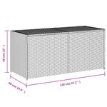 Casa si Gradina - Gradina si terasa - Mobilier exterior - Dulapuri si lazi depozitare exterior - Lada de depozitare pentru gradina, gri, 283 L, poliratan - Infinity.ro