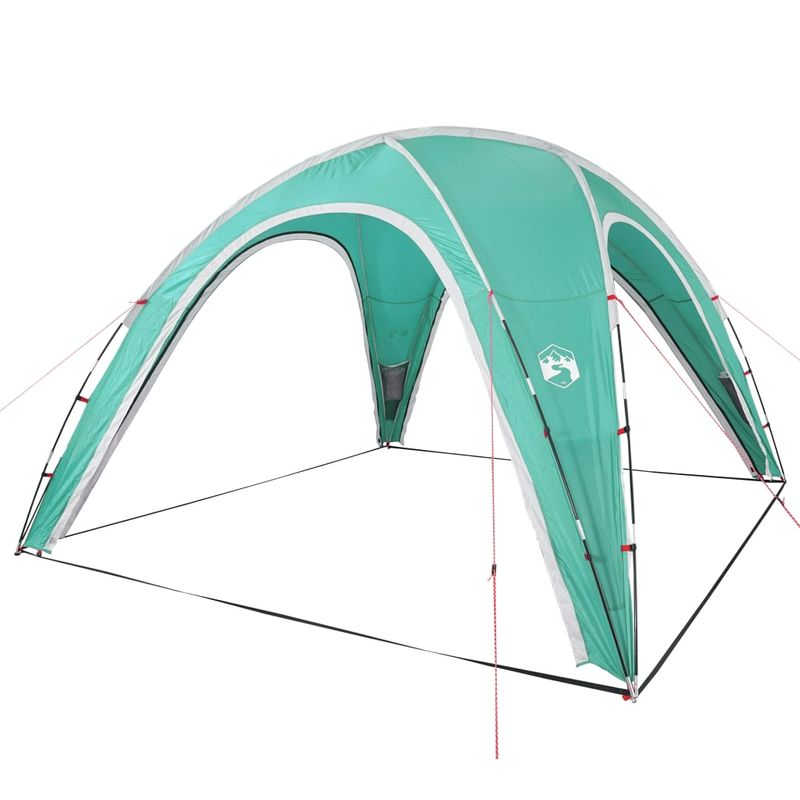 Sport si Outdoor - Camping - Corturi camping - Cort de petrecere, verde, 360x360x219 cm, tafta 190T - Infinity.ro