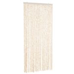 Casa si Gradina - Textile si covoare - Perdele si draperii - Perdele - Perdea pentru insecte, bej si alb, 56x185 cm, chenille - Infinity.ro