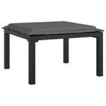 Casa si Gradina - Gradina si terasa - Mobilier exterior - Seturi mobila gradina - Set sezlonguri de gradina, 8 piese, negru si gri, poliratan - Infinity.ro