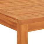 Casa si Gradina - Gradina si terasa - Mobilier exterior - Seturi mobila gradina - Set de masa pentru gradina, lemn masiv de tec, 3 piese, mărime 80x80x77 cm - Infinity.ro