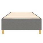 Casa si Gradina - Mobilier - Paturi si accesorii - Paturi - Cadru de pat, gri inchis, 80x200 cm, textil - Infinity.ro