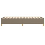 Casa si Gradina - Mobilier - Paturi si accesorii - Paturi - Cadru de pat box spring, gri taupe, 80x200 cm, textil - Infinity.ro