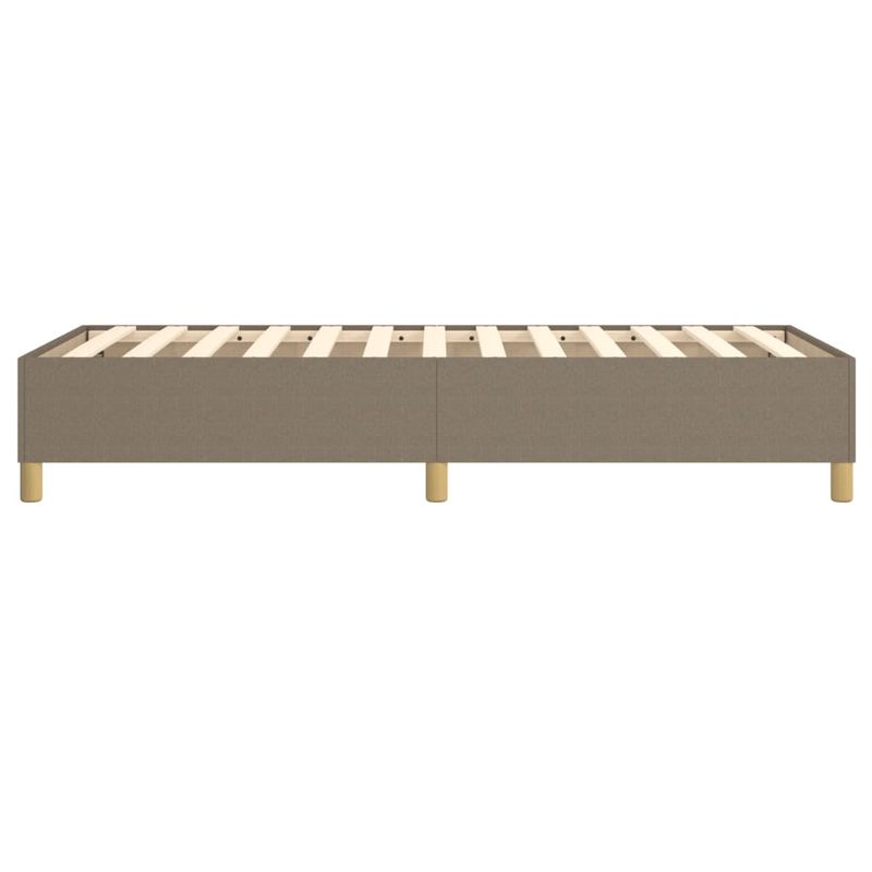 Casa si Gradina - Mobilier - Paturi si accesorii - Paturi - Cadru de pat box spring, gri taupe, 80x200 cm, textil - Infinity.ro