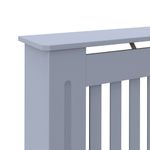 Casa si Gradina - Termice - Calorifere si accesorii - Accesorii calorifere - Masca de calorifer incalzire, antracit, 112 x 19 x 81,5 cm, MDF - Infinity.ro