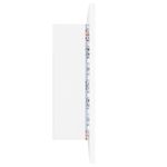 Casa si Gradina - Mobilier - Comode si corpuri - Masute de toaleta - Dulap de baie cu oglinda si LED, alb, 60x12x45 cm acril - Infinity.ro