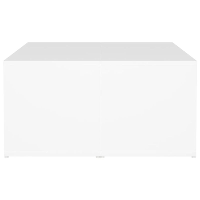 Casa si Gradina - Mobilier - Mese si birouri - Masute de cafea - Masute de cafea, 4 buc., alb, 33x33x33 cm, PAL - Infinity.ro