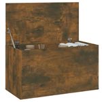 Casa si Gradina - Mobilier - Organizare si depozitare - Cufere si lazi - Cufar de depozitare stejar fumuriu 84x42x46 cm lemn prelucrat - Infinity.ro