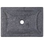Casa si Gradina - Sanitare - Lavoar baie si accesorii - Lavoare si piedestale - Chiuveta, gri, 50x35x10 cm, marmura - Infinity.ro