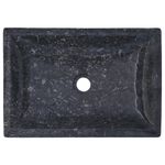 Casa si Gradina - Sanitare - Lavoar baie si accesorii - Lavoare si piedestale - Chiuveta, gri, 50x35x10 cm, marmura - Infinity.ro