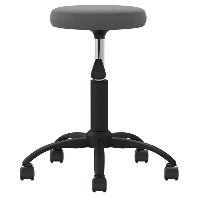Casa si Gradina - Mobilier - Scaune si fotolii - Scaune - Scaune de bucatarie, gri inchis, catifea - Infinity.ro