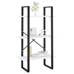 Casa si Gradina - Mobilier - Biblioteci si rafturi - Biblioteci - Raft de depozitare, alb, 60x30x105 cm, PAL - Infinity.ro