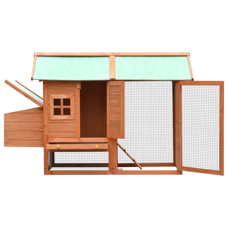 Petshop - Accesorii petshop - Culcusuri si custi - Custi interior si exterior - Cotet de pasari, 170 x 81 x 110 cm, lemn masiv pin si brad - Infinity.ro