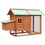 Petshop - Accesorii petshop - Culcusuri si custi - Custi interior si exterior - Cotet de pasari, 170 x 81 x 110 cm, lemn masiv pin si brad - Infinity.ro