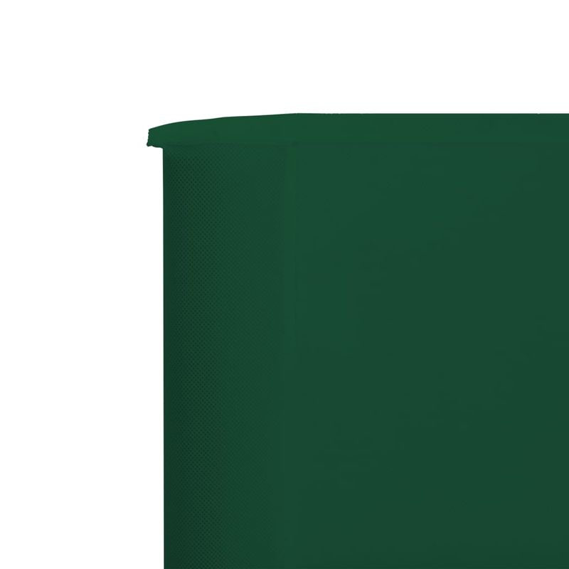 Casa si Gradina - Gradina si terasa - Umbrele si pavilioane - Umbrele - Paravan anti-vant cu 3 panouri, verde, 400x120 cm, textil - Infinity.ro