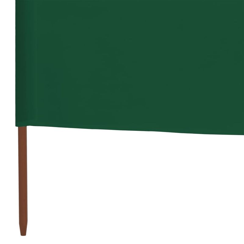Casa si Gradina - Gradina si terasa - Umbrele si pavilioane - Umbrele - Paravan anti-vant cu 3 panouri, verde, 400x120 cm, textil - Infinity.ro